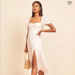 Reformation Denver Linen Dress